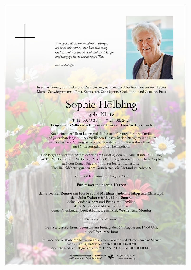 Sophie Hölbling