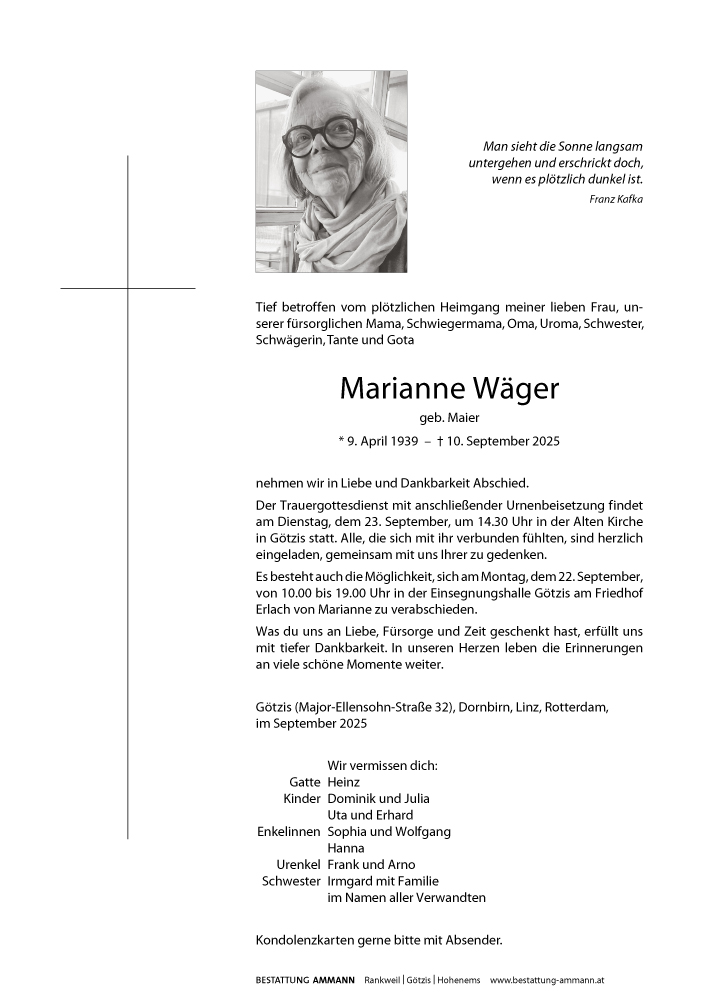 Marianne Wäger