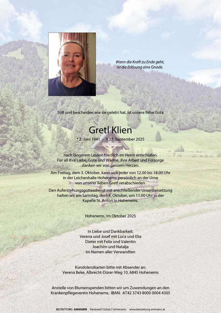 Gretl Klien