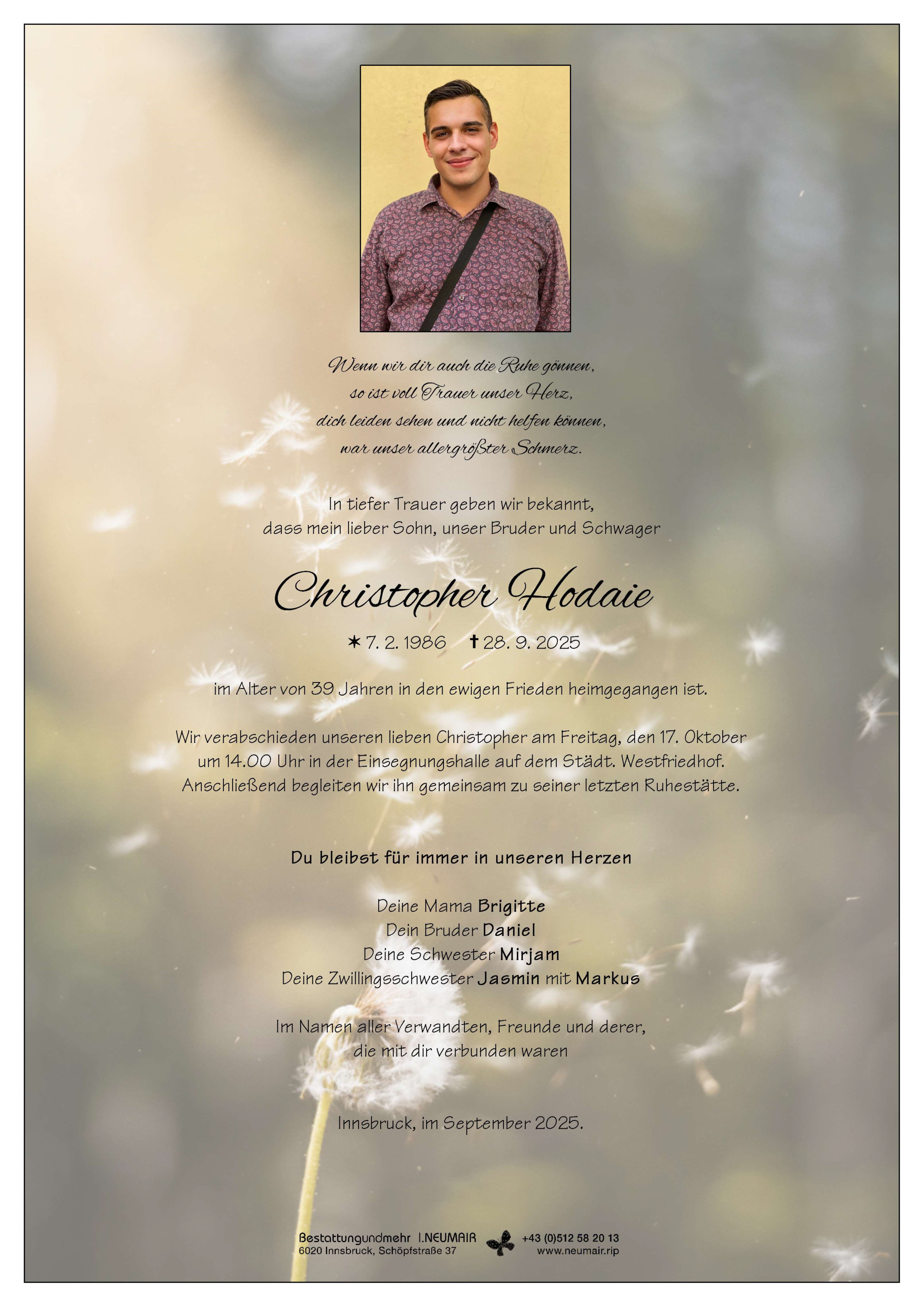 Christopher Hodaie