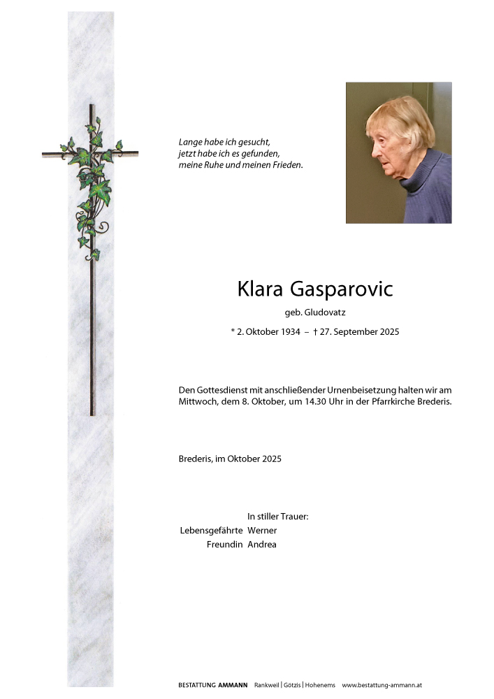 Klara Gasparovic