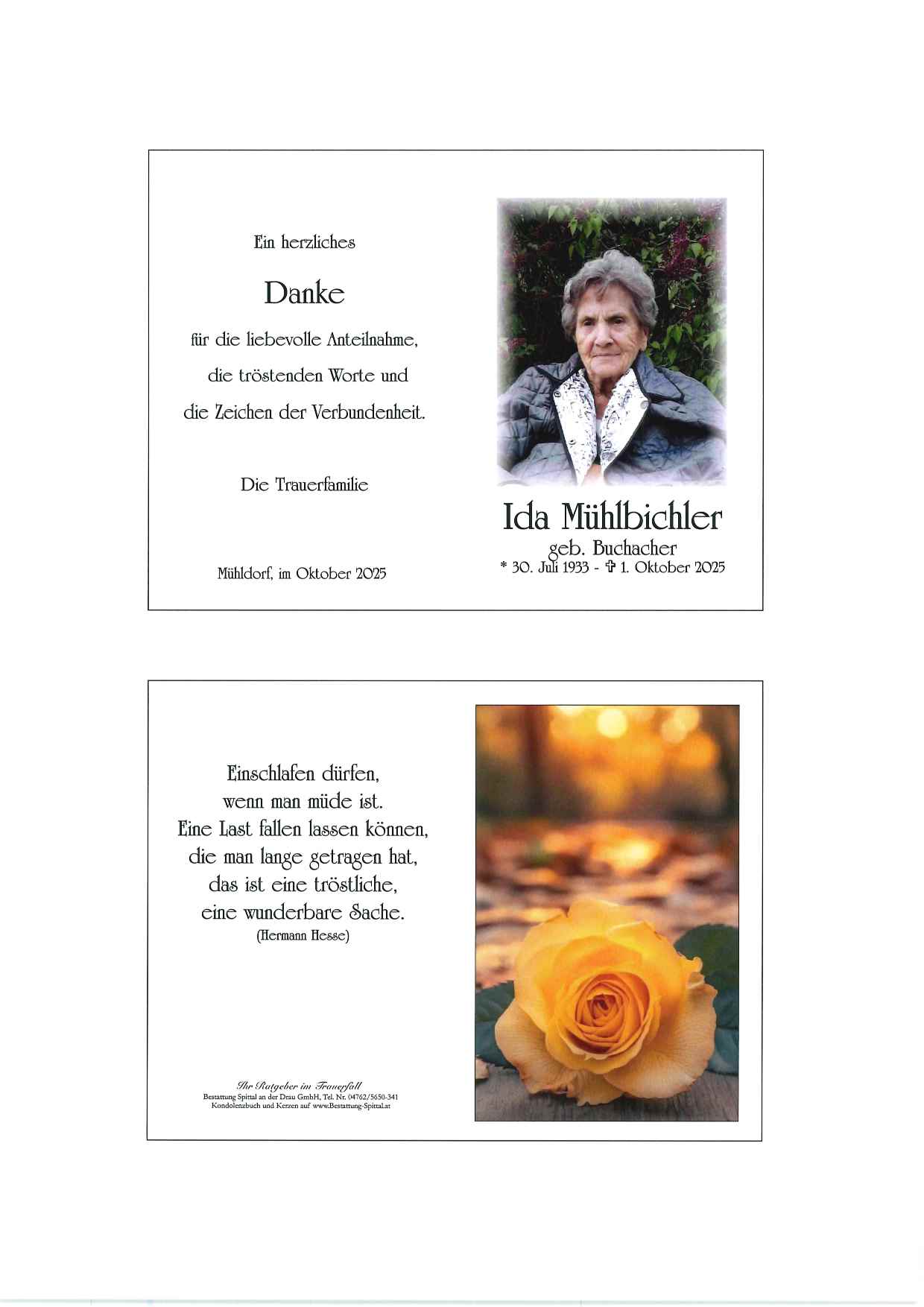 Ida  Mühlbichler