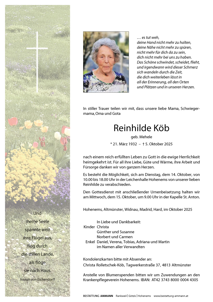 Reinhilde Köb