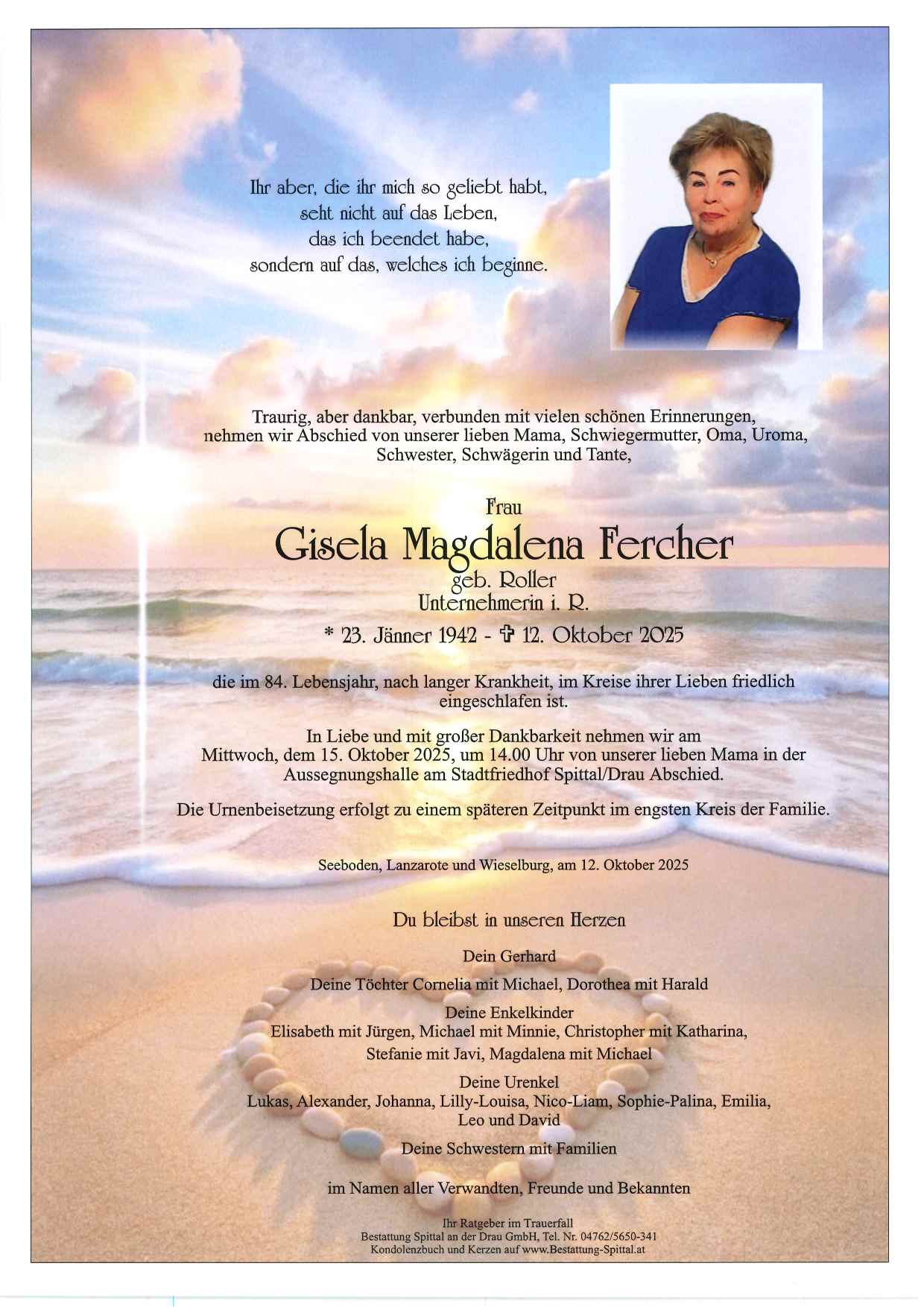 Gisela Magdalena  Fercher