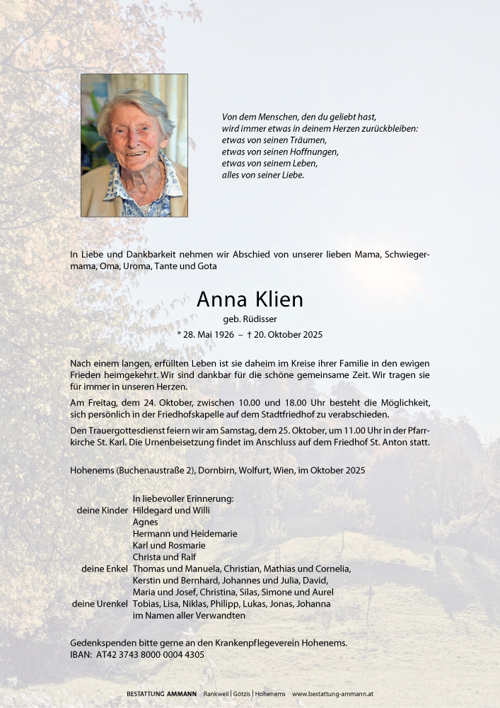 Anna  Klien