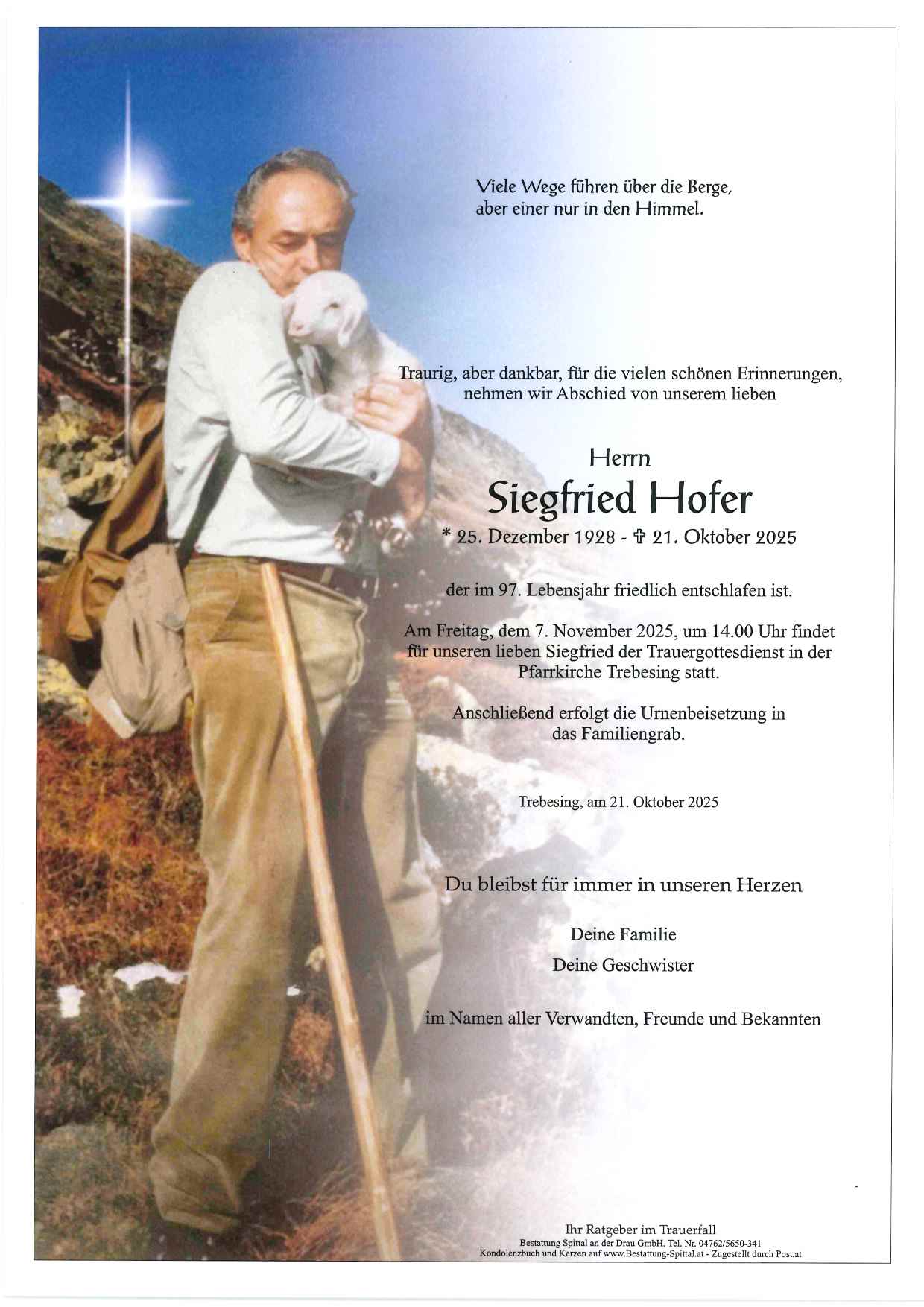 Siegfried  Hofer