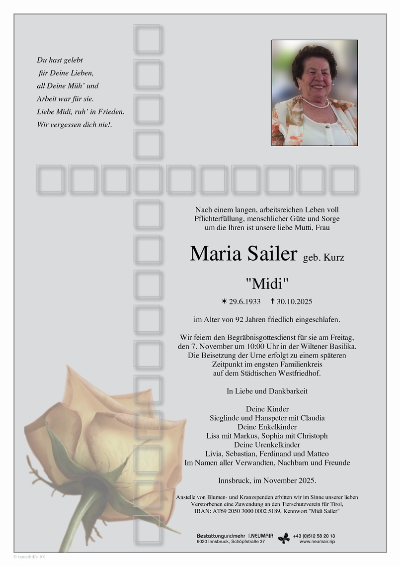 Maria Sailer