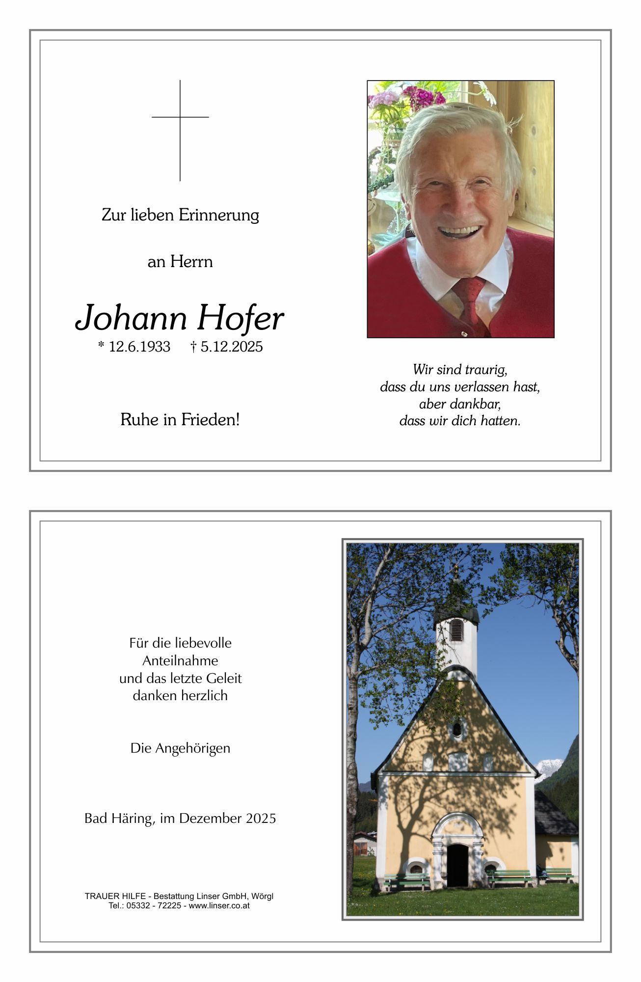 Johann Hofer