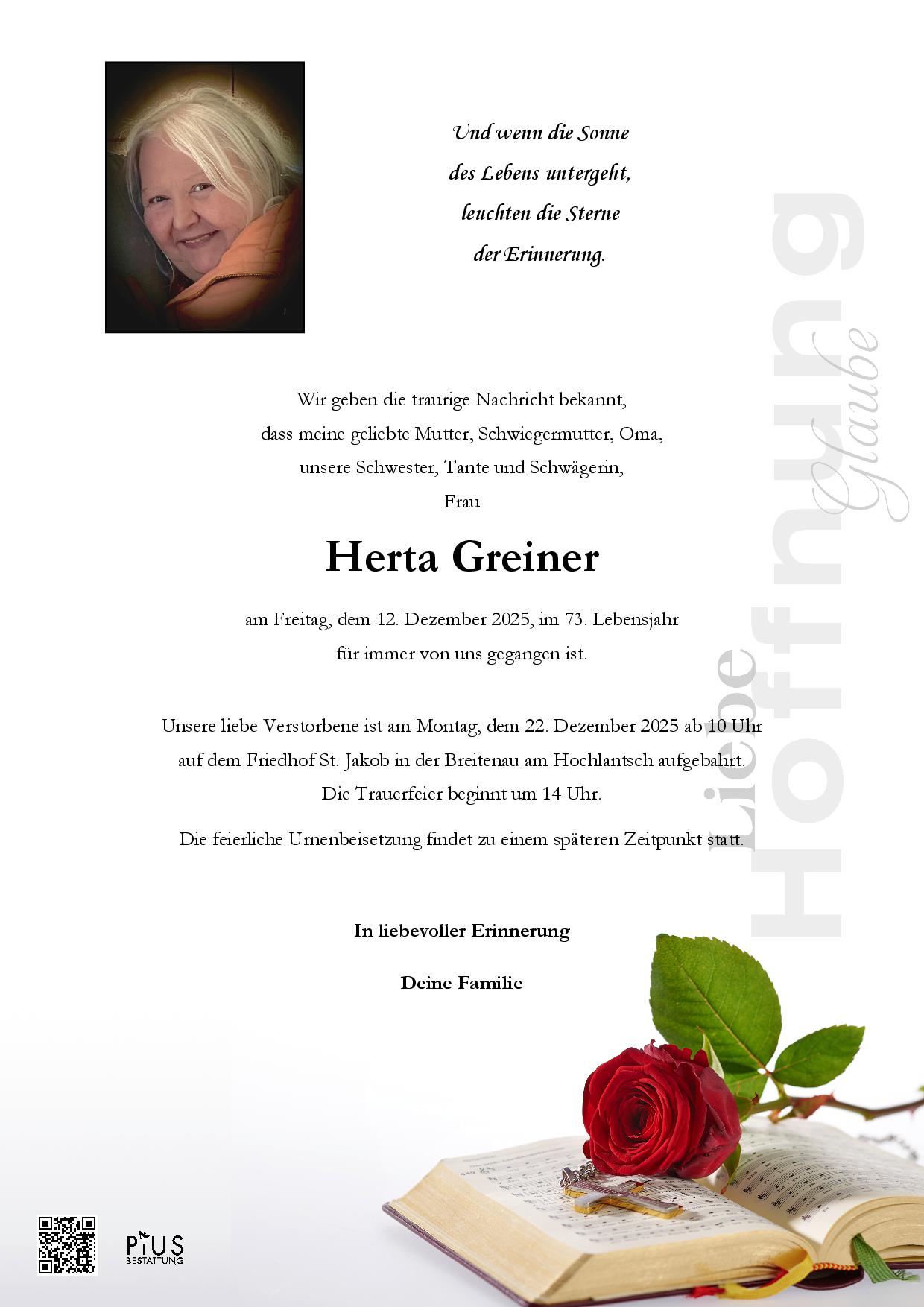 Herta Greiner