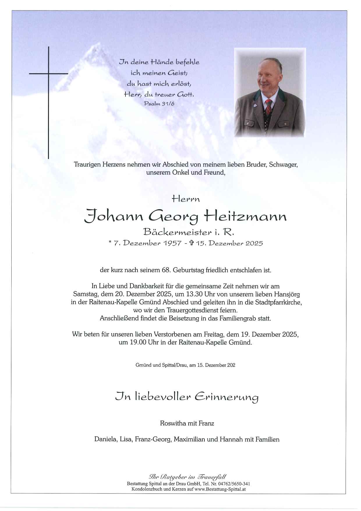 Johann Georg Heitzmann