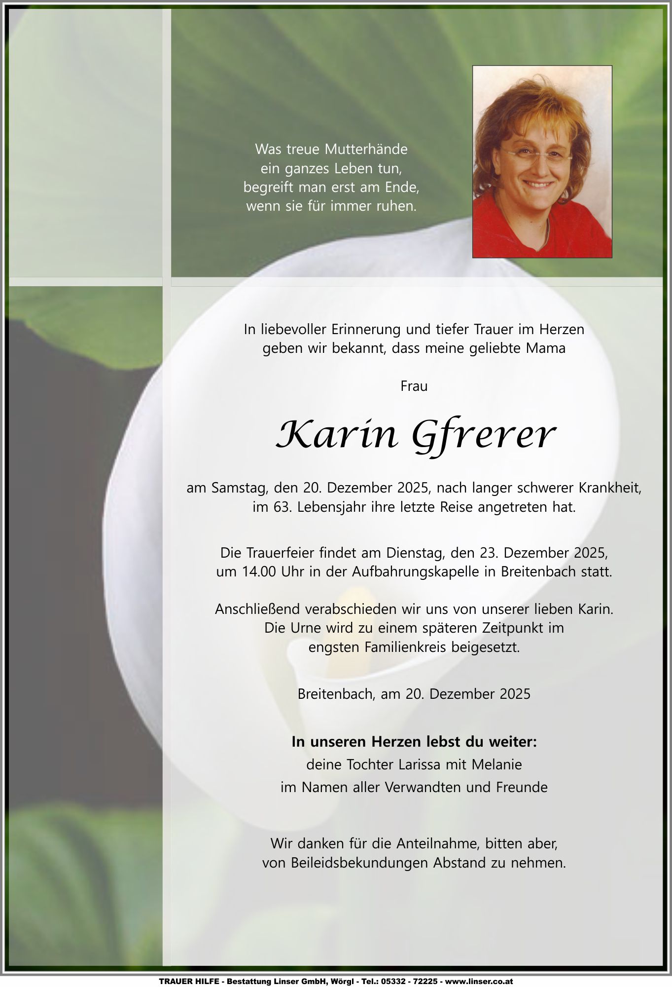 Karin Gfrerer