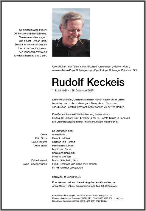 Rudolf Keckeis
