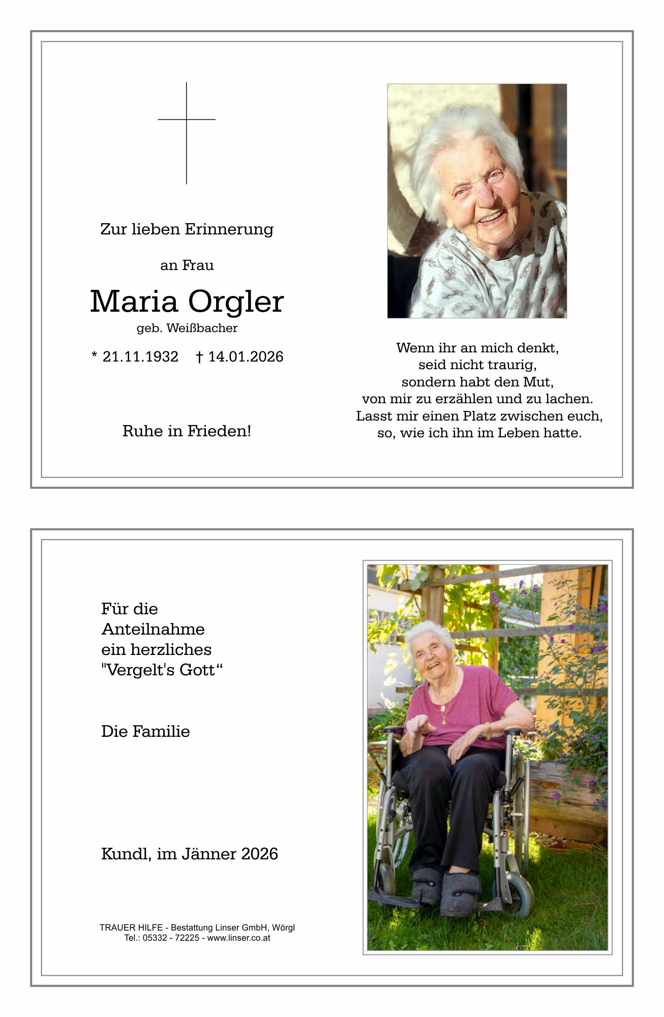 Maria Orgler