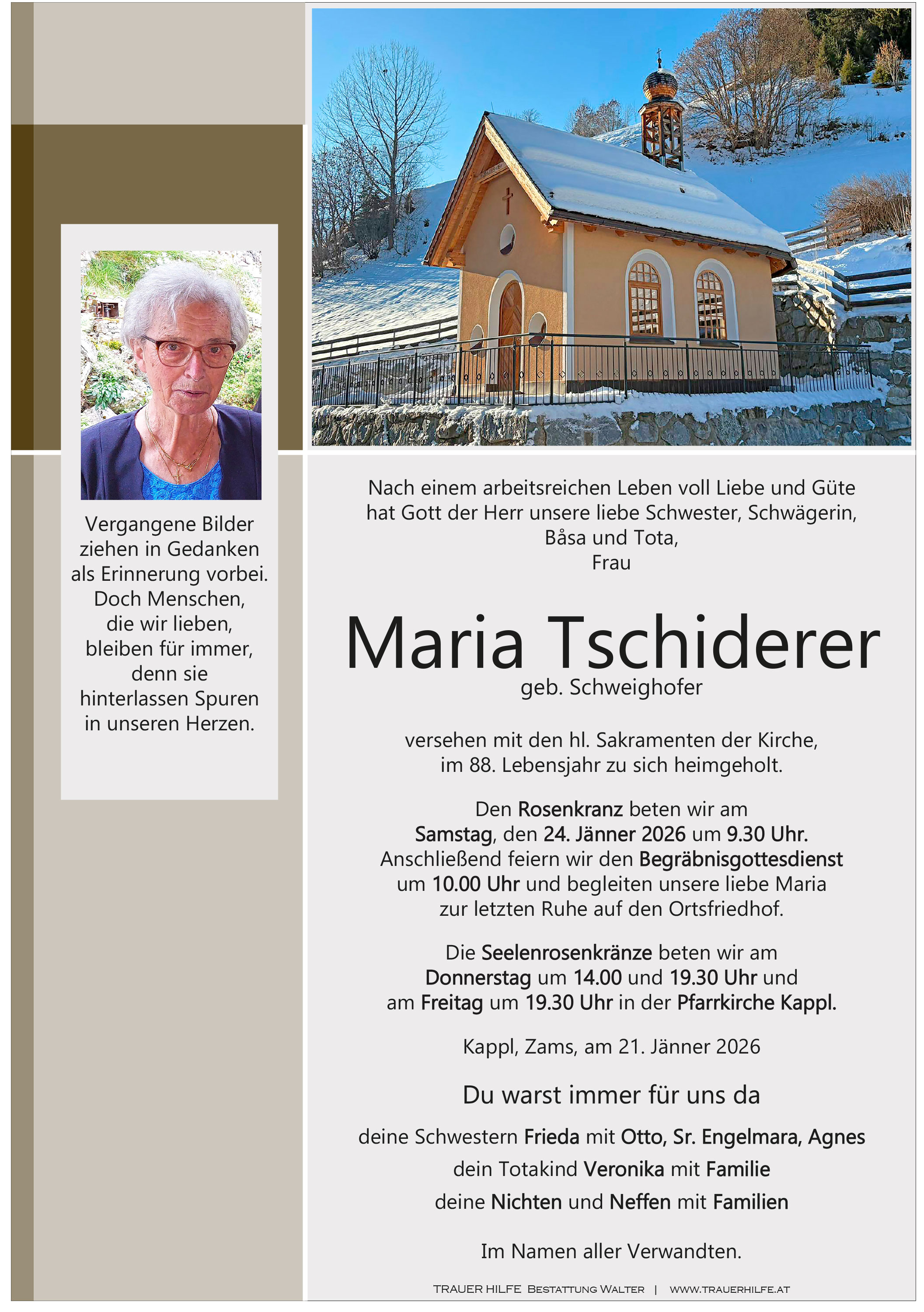 Maria Tschiderer