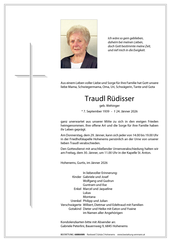 Traudl Rüdisser