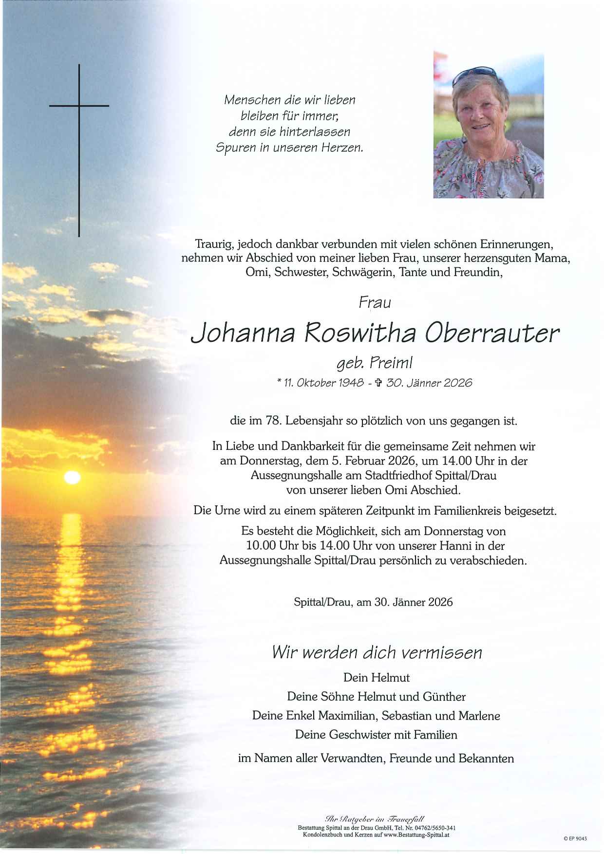Johanna Roswitha Oberrauter