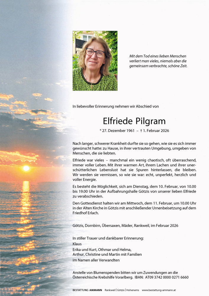 Elfriede Pilgram