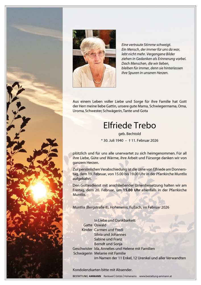 Elfriede Trebo