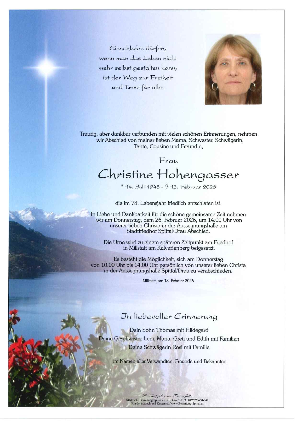 Christine Hohengasser