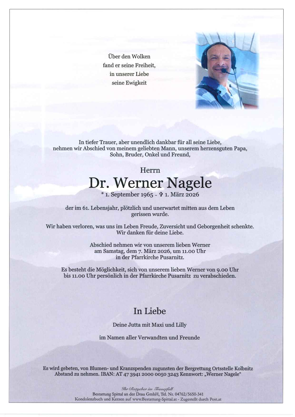 Dr. Werner Nagele