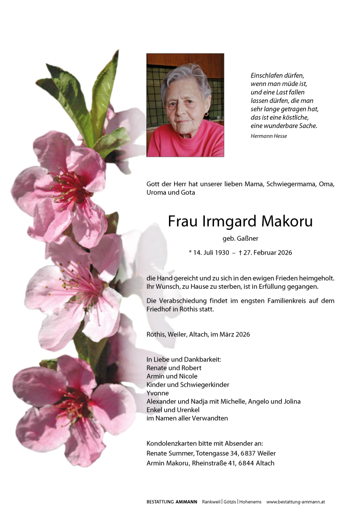 Irmgard  Makoru