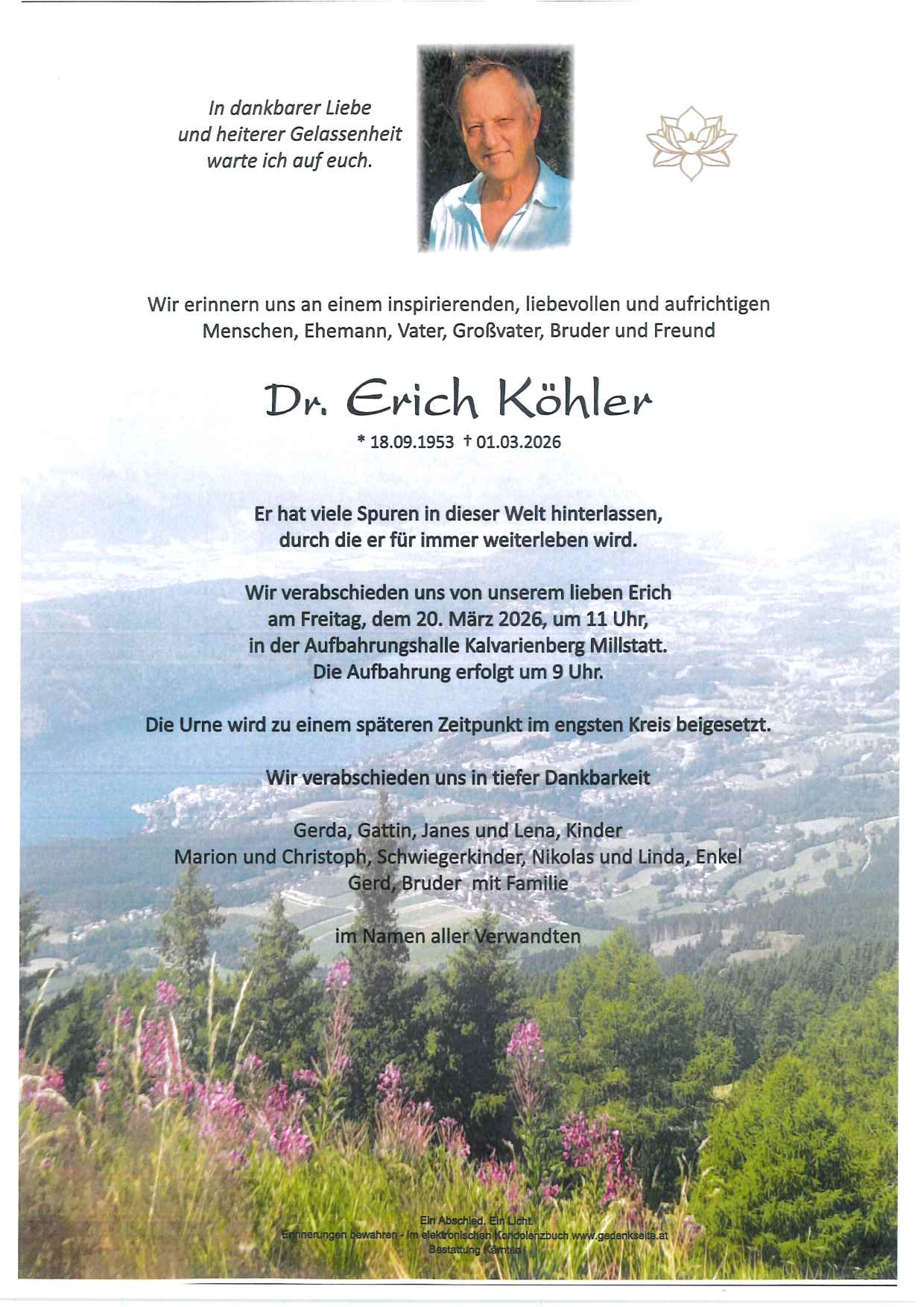 Dr. Erich Köhler
