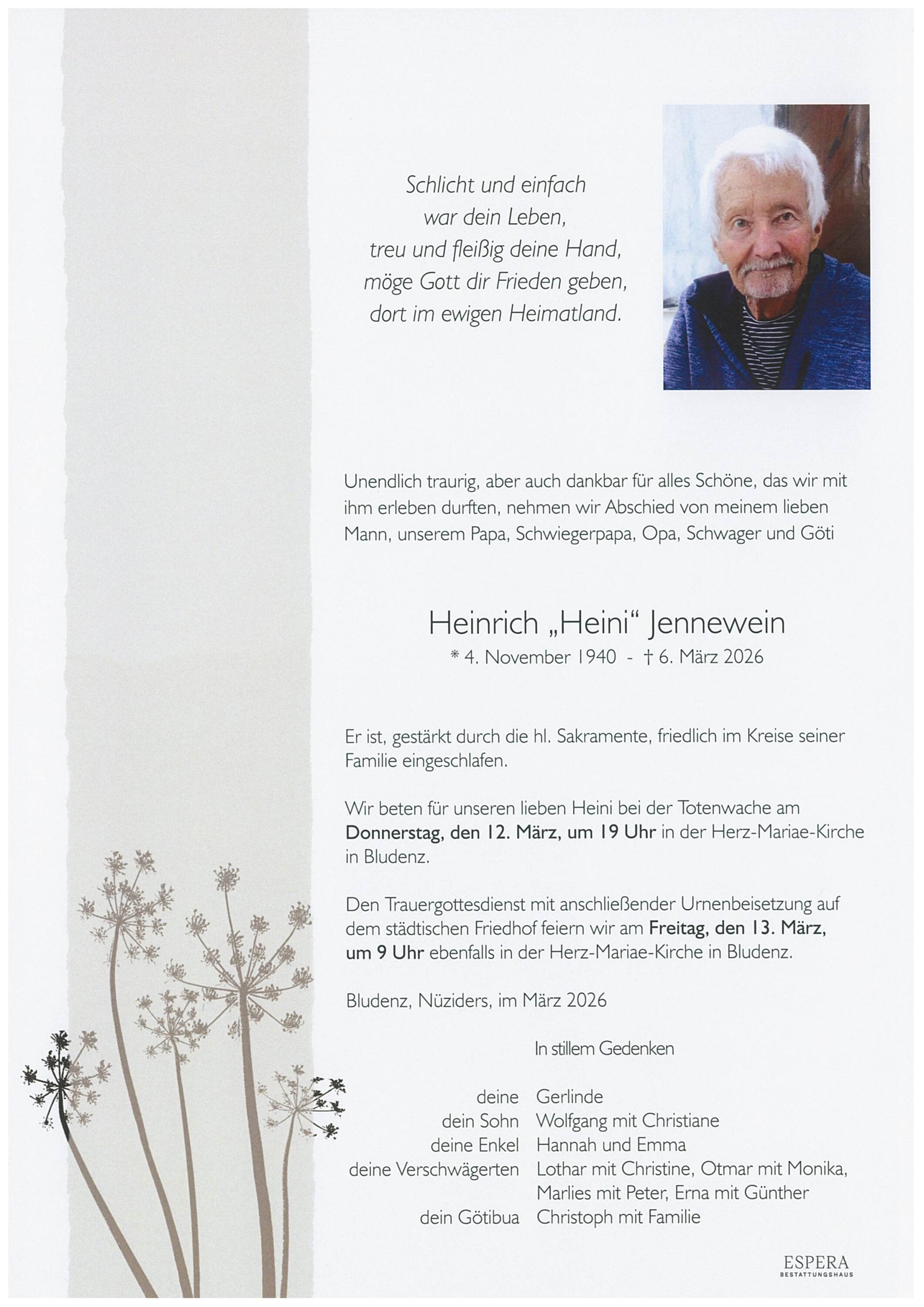 Heinrich "Heini" Jennewein