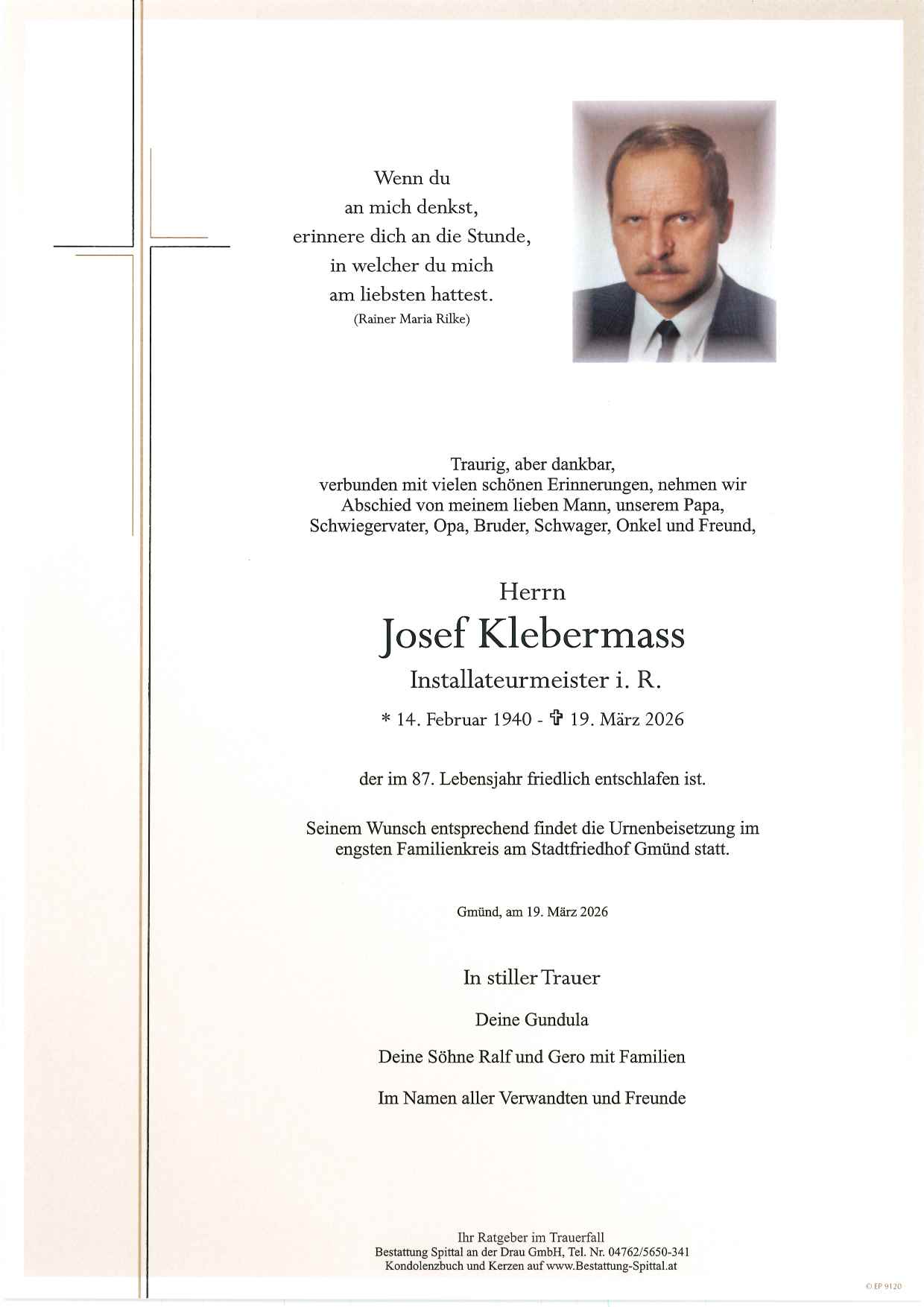 Josef  Klebermass 