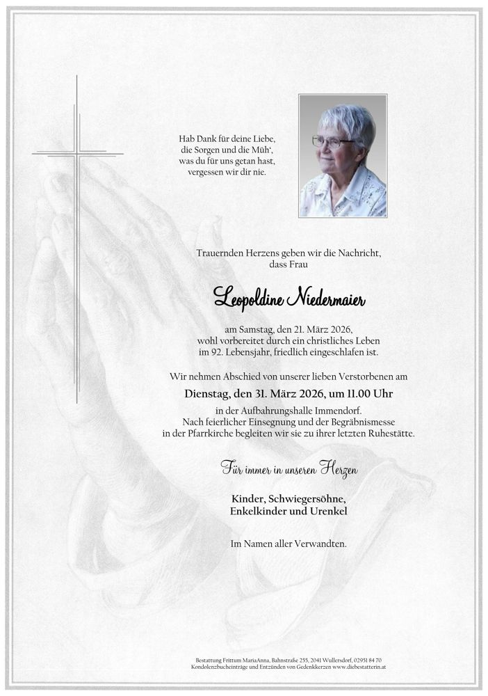 Leopoldine Niedermaier