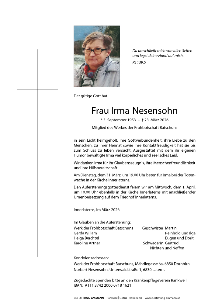 Irma Nesensohn