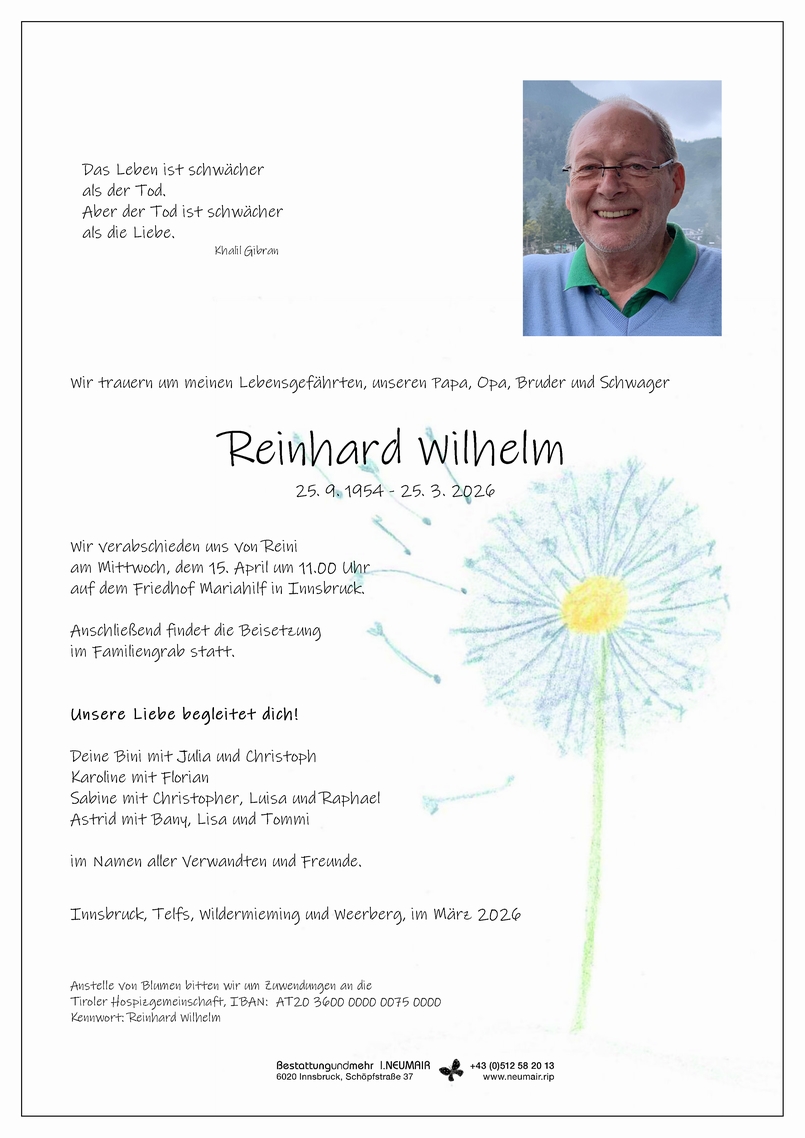 Reinhard Wilhem