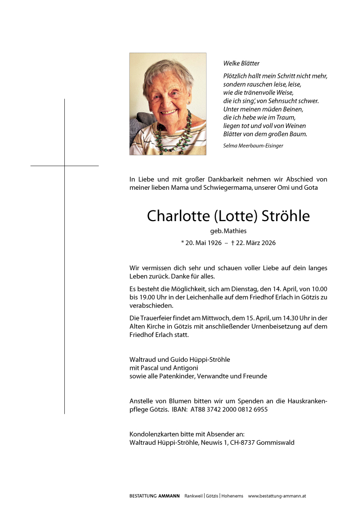 Charlotte Lotte Ströhle