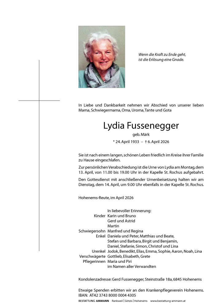 Lydia Fussenegger