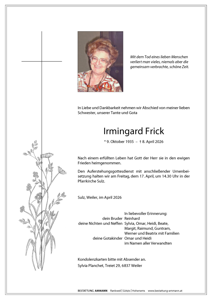Irmingard Frick