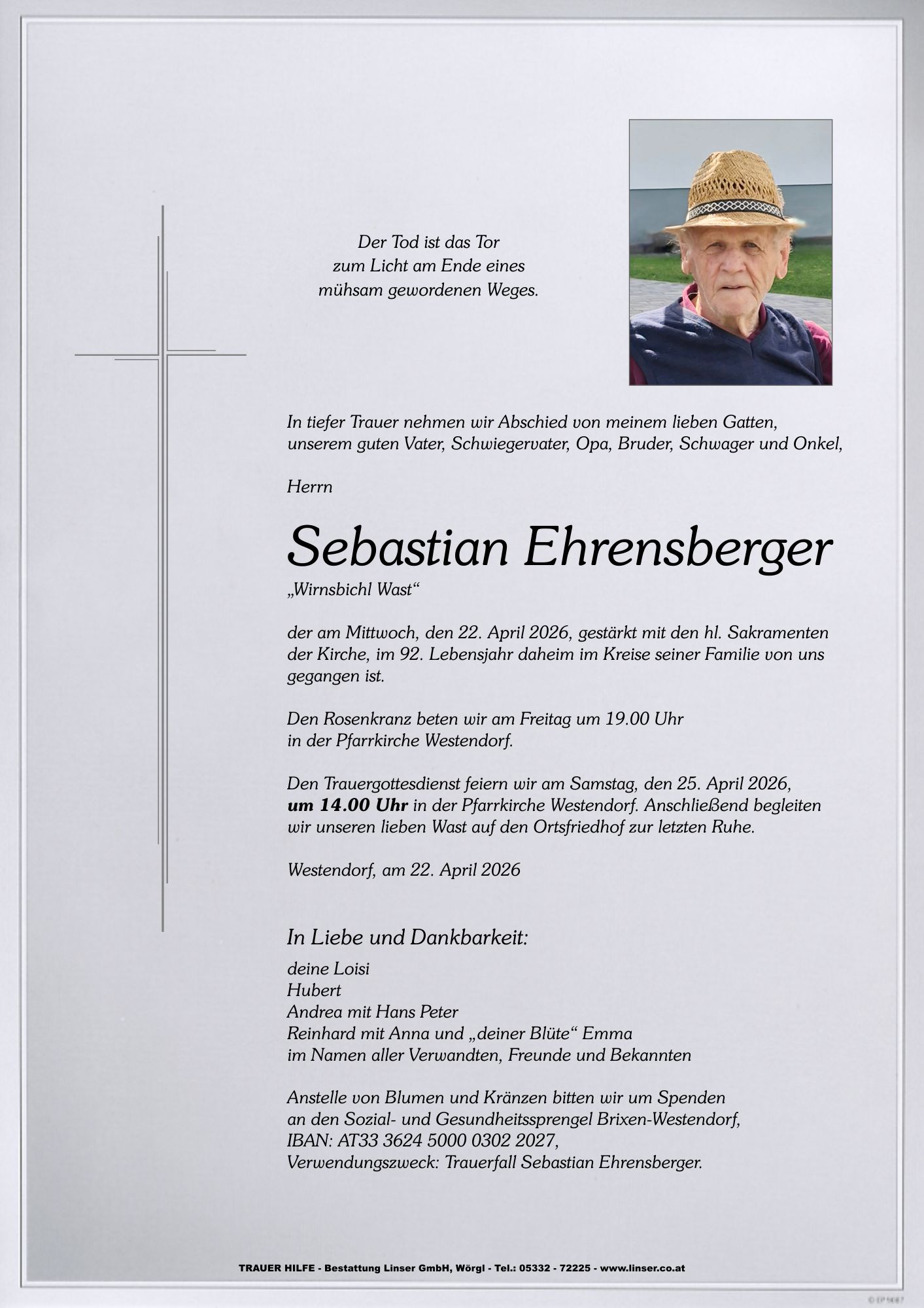 Sebastian Ehrensberger