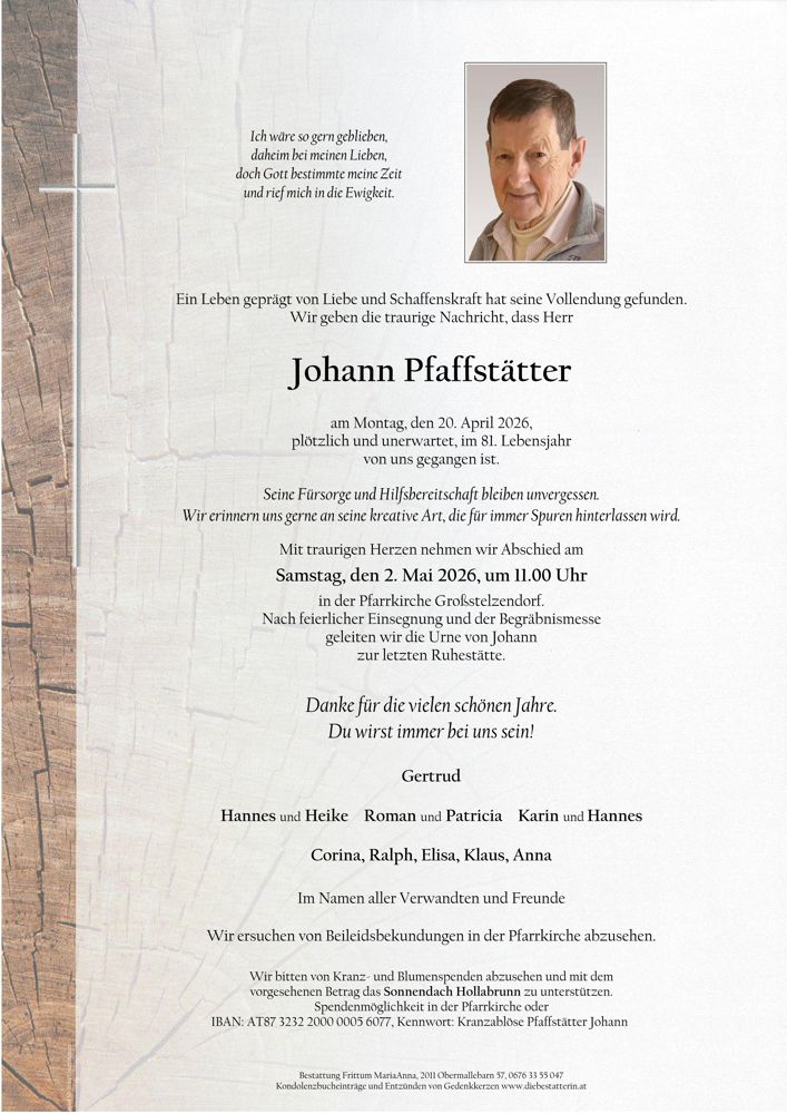 Johann Pfaffstätter