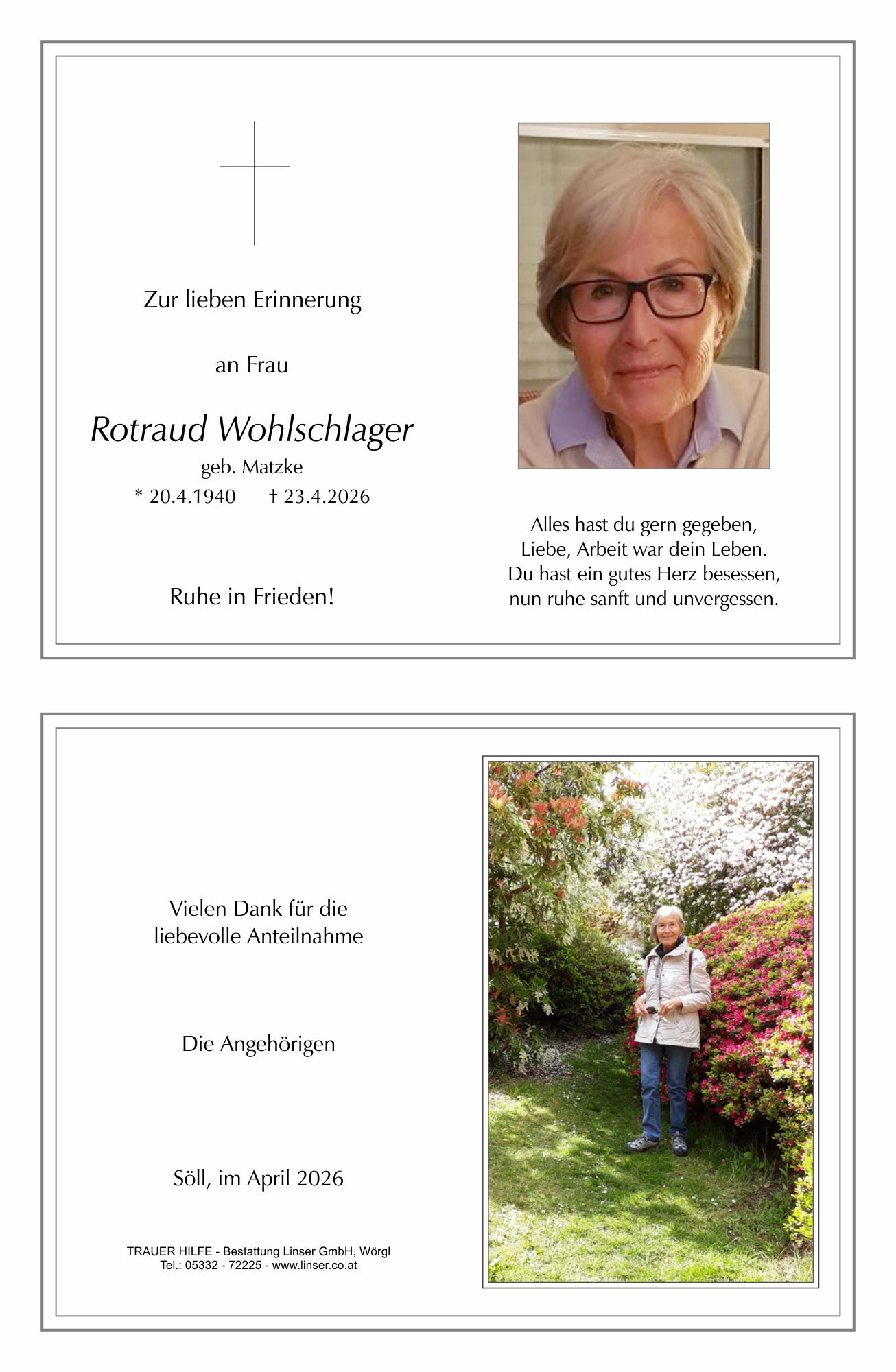 Rotraud Wohlschlager