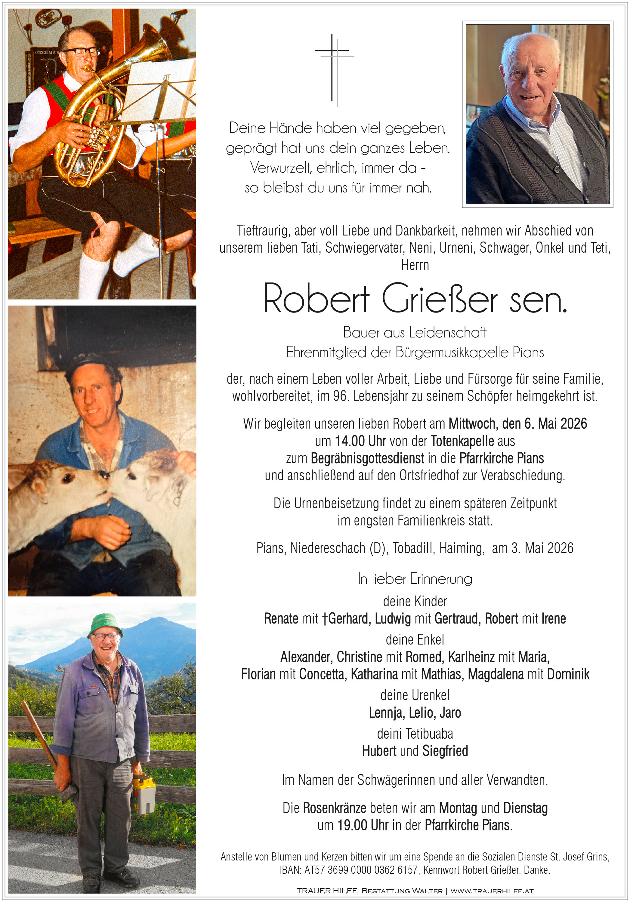 Robert sen. Grießer