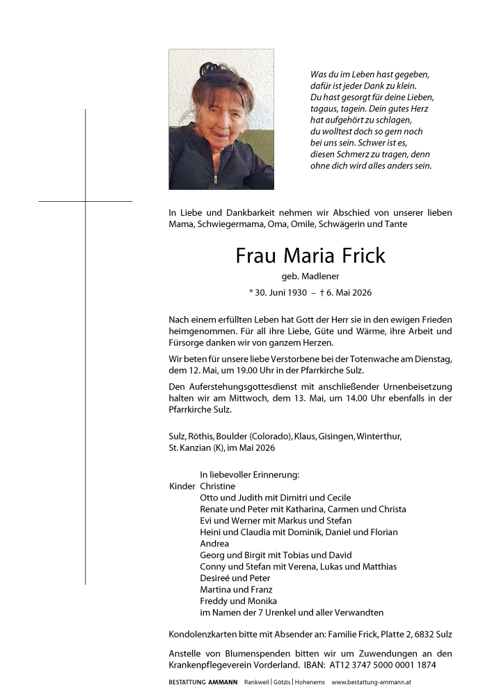 Maria Frick