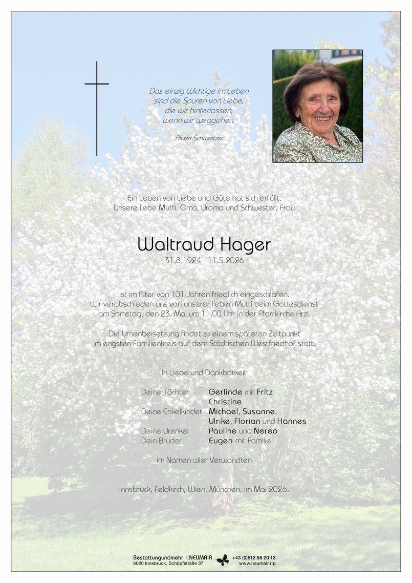 Waltraud  Hager