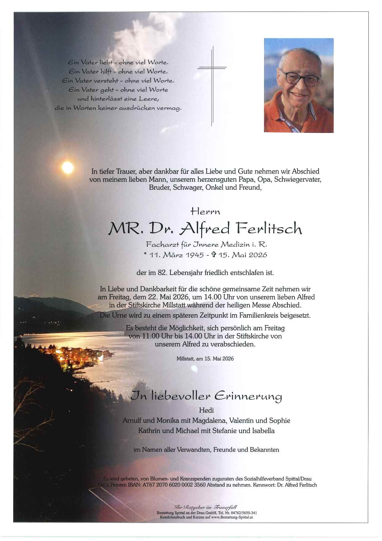 MR. Dr. Alfred  Ferlitsch