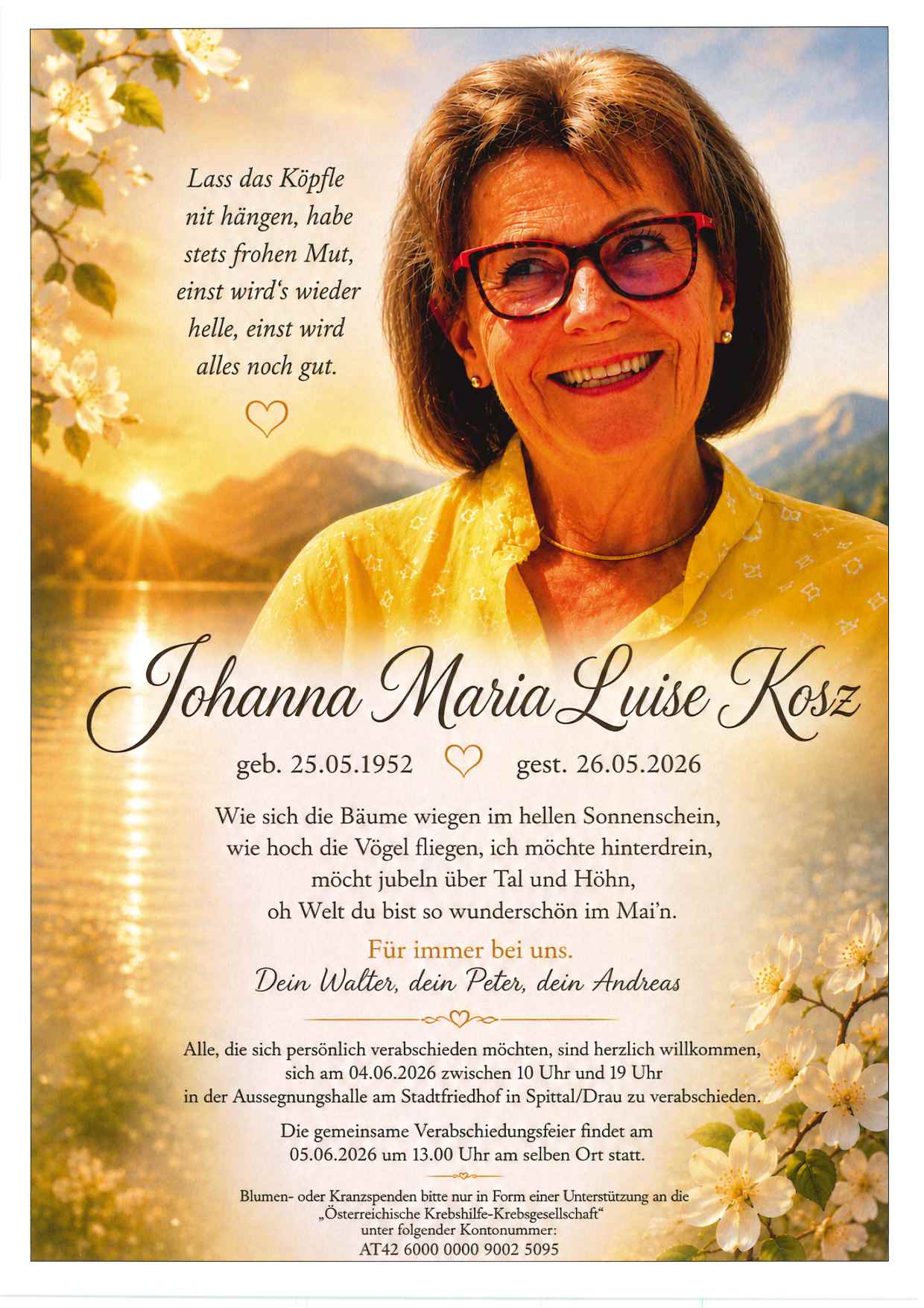 Johanna Maria Luise  Kosz