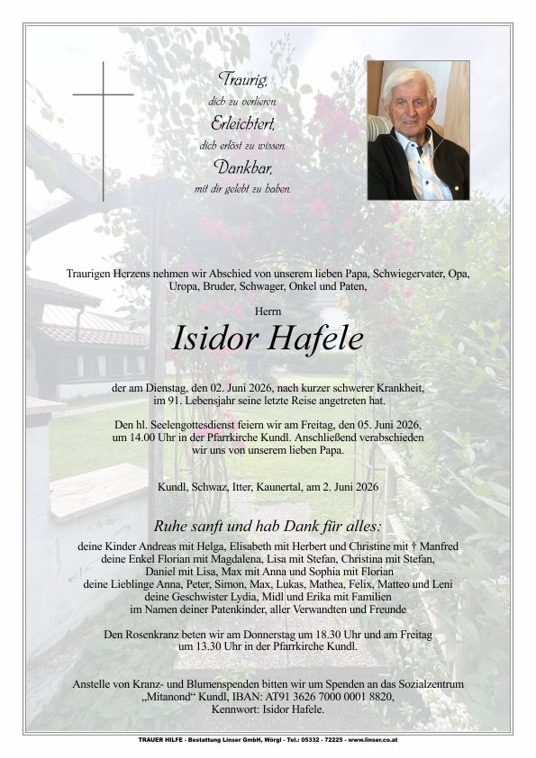Isidor Hafele