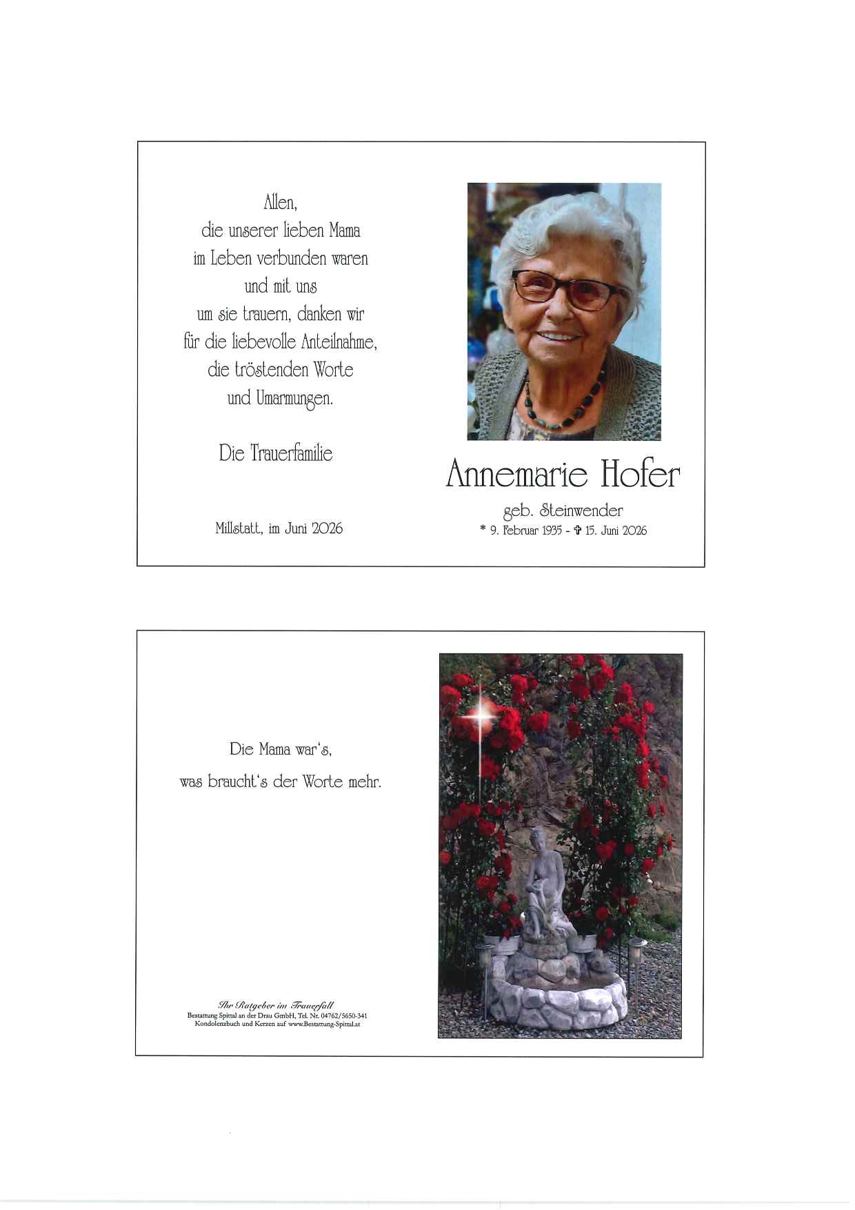 Annemarie Hofer