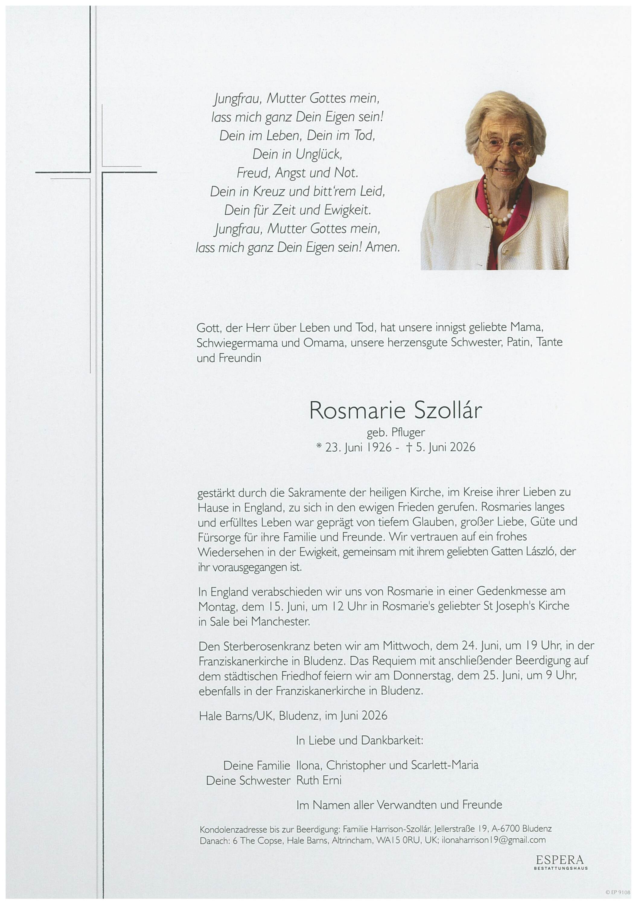 Rosmarie Szollar