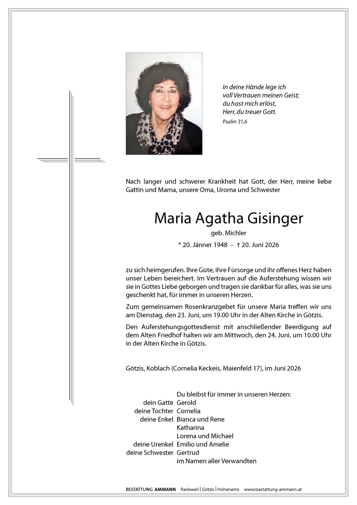 Maria Agatha Gisinger