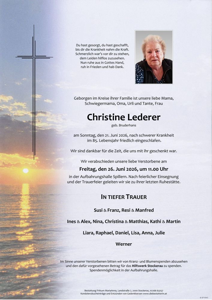 Christine Lederer