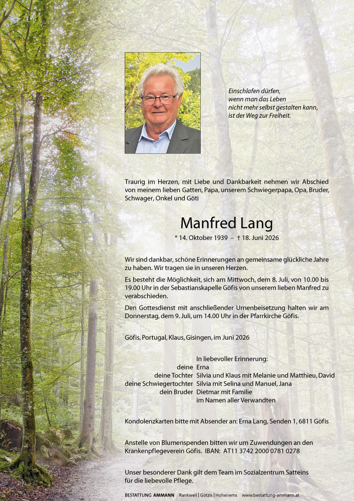 Manfred Lang