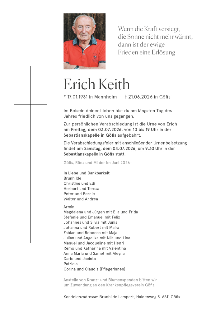 Erich Keith