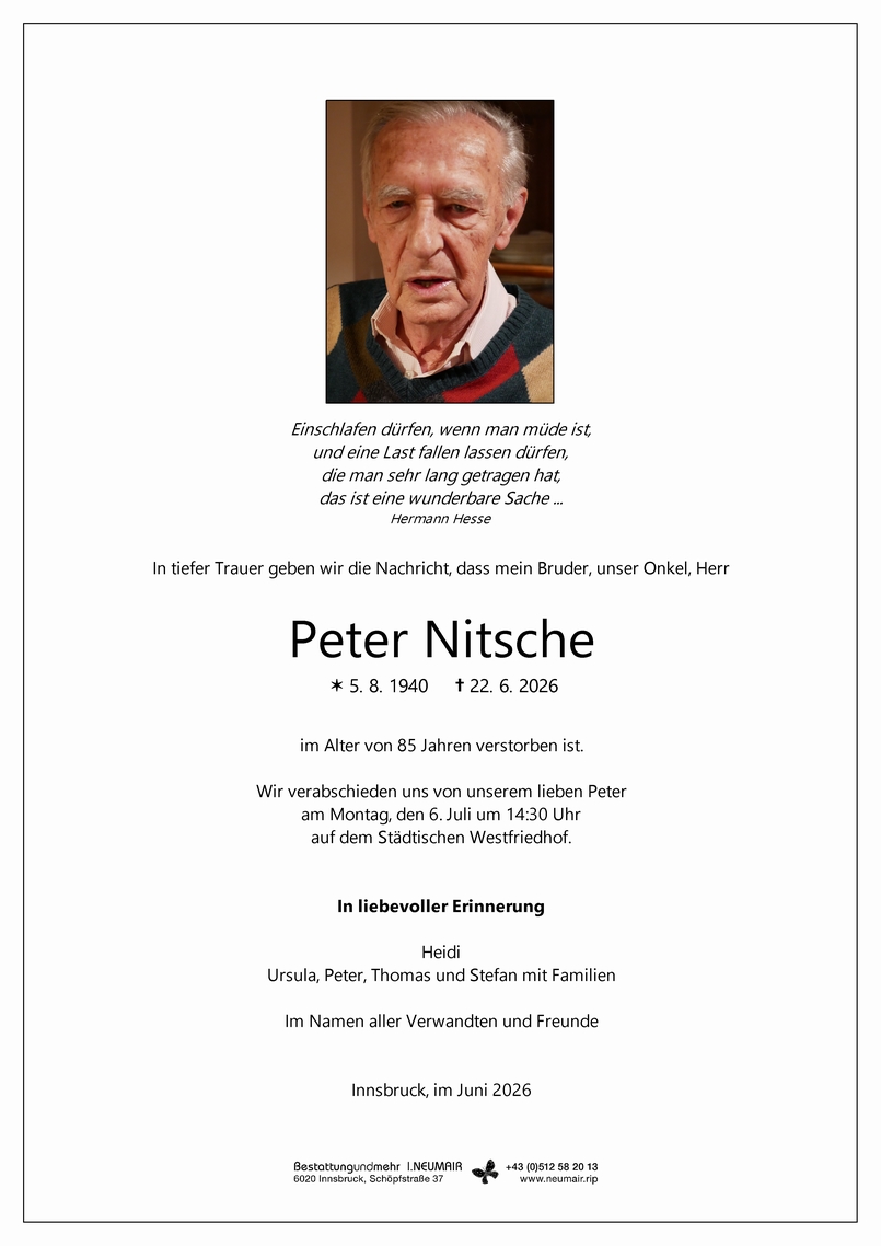 Peter Nitsche